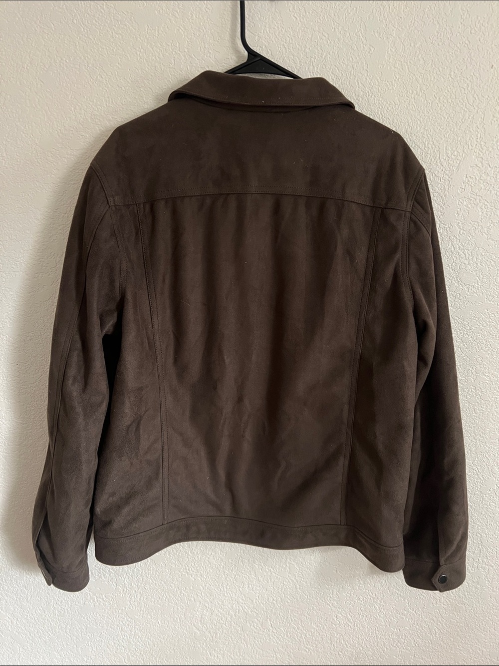 CXL by Christian Lacroix Faux Suede Trucker Jacket - Picture 3 of 3